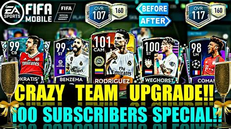 FIFA MOBILE 20 INSANE TEAM UPGRADE TEAM UPGRADE FIFA MOBILE FIFA