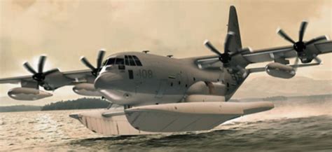 Draft amphibious version of the MC-130J aircraft - ВПК.name