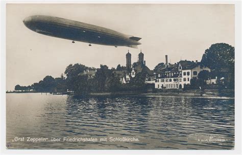 Lot Airship ‘graf Zeppelin Postcard 1929