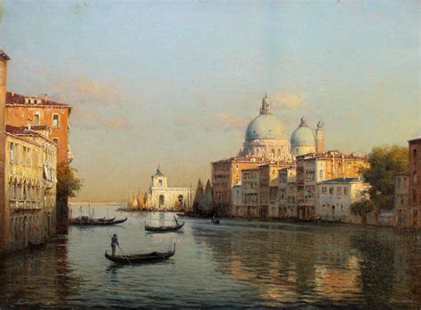 Auguste Bouvard Marc Aldine The Grand Canal Venice SOLD