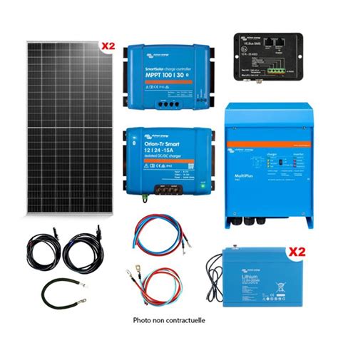 Panneau solaire photovoltaïque victron energy 60W 12V Polycristallin