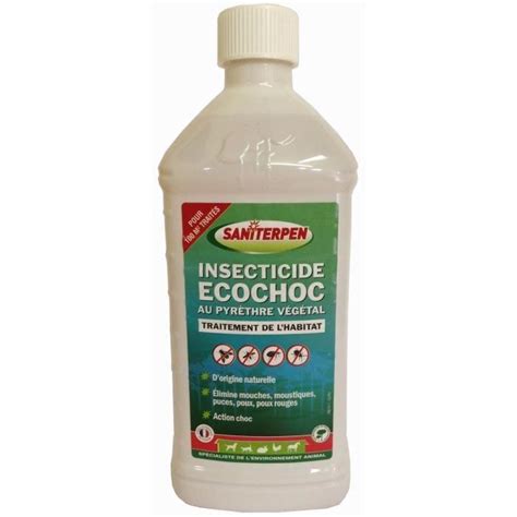 Buy Saniterpen Insecticide Liquide Ecochoc Pyrethre Pour L Habitat