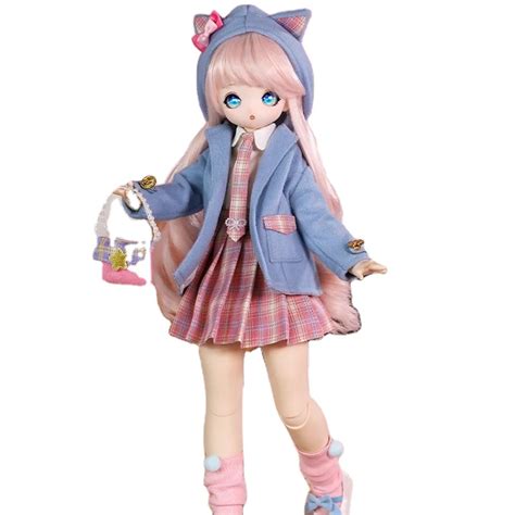 Alibaba Dbs Cm Plastic Anime Sd Bjd Doll Nude Dolls With Customized Clothing Jointed