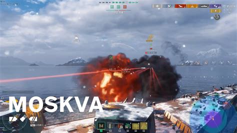 World Of Warships Moskva Youtube