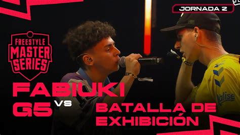 Fabiuki Vs G Fms Espa A Batalla De Exhibici N Jornada