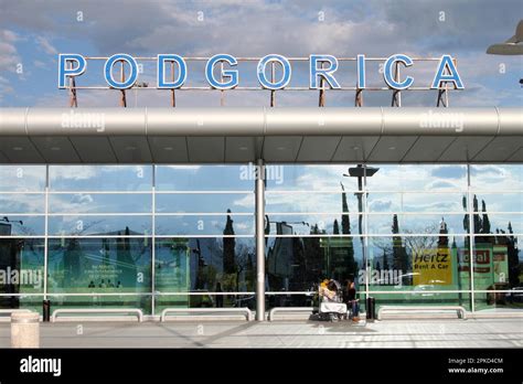 Airport, Podgorica, Montenegro Stock Photo - Alamy