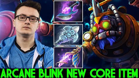 Miracle Tinker First Arcane Blink New Core Item Nonstop Spam Dota