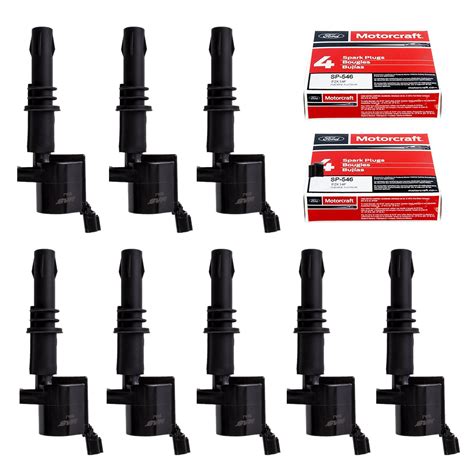 Ignition Coils MOTORCRAFT Spark Plug For Ford F150 Lincoln Navigator EBay