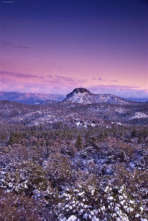 Winter Twilight - Thumb Butte, Prescott, AZ | Prescott az, Nature hikes, Prescott