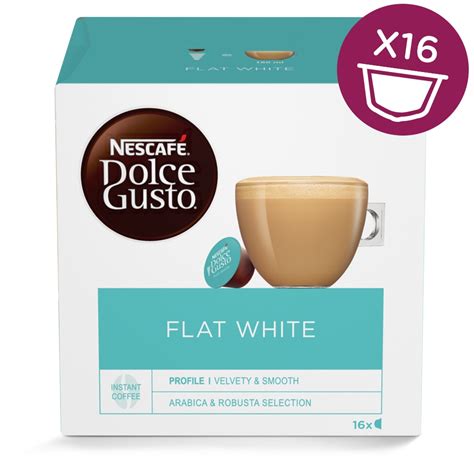 Flat White 16 capsules NESCAFÉ Dolce Gusto