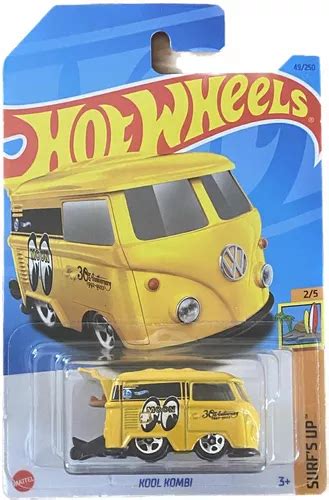 Hot Wheels Volkswagen Kool Kombi amarilla Meses sin interés