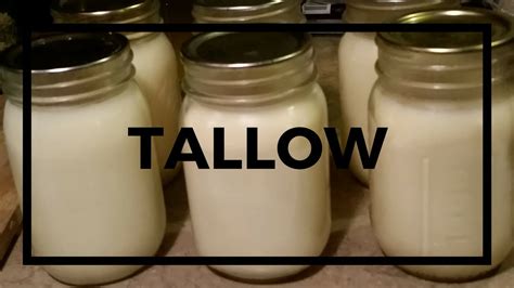 How To Render Beef Fat Making Tallow YouTube