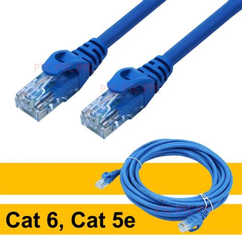 Cat6 100m Utp Ethernet Lan Networking Cable Roll Solid Copper Core Free