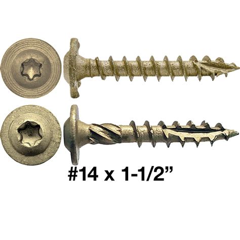 Jake Sales 14 X 1 12 Construction Lag Screw Exterior Coated Torx