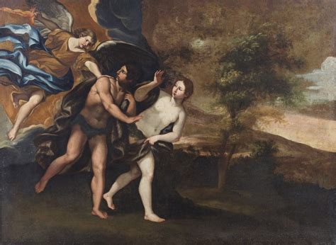 Expulsion Of Adam And Eve From The Garden Of Eden Artista Emiliano