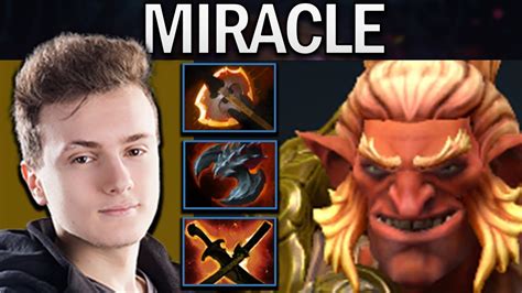 Troll Warlord Dota Miracle With Sny Kills Youtube