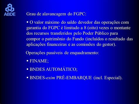 Arranjos Institucionais Para O Financiamento Da Micro Pequena E M Dia