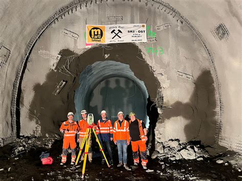 Erfolgreicher Tunneldurchschlag Am Semmering Basistunnel