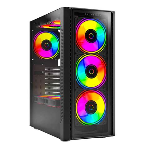 Gabinete Gamer Balam Rush Dragonfly Ii Crystal Gm Atx Fan