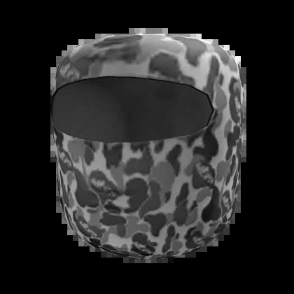 Black Camo Shiesty Ski Mask Roblox Item Rolimon S