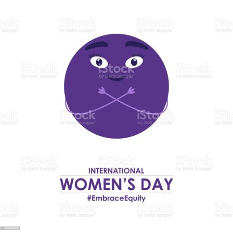 International Womens Day Social Media Post Stock Illustration