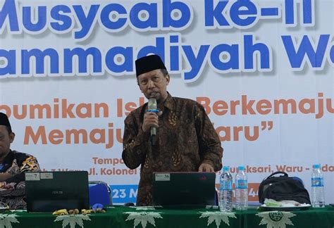 Pdm Sidoarjo Apresiasi Musycab Muhammadiyah Waru Pwmu Co Portal