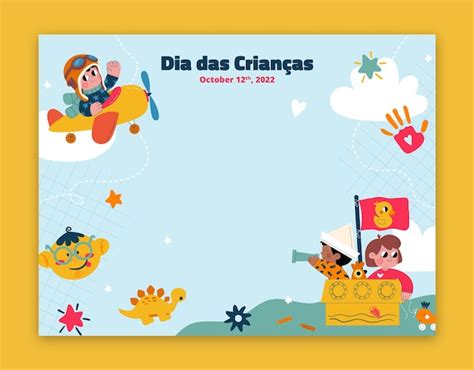 Free Vector Instagram Posts Collection For Dia Das Criancas Celebration