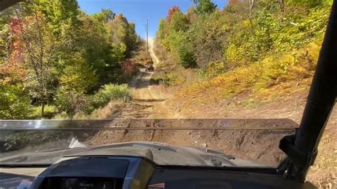 Rmax 1000 Climbs Hill At Scrubgrass Ohv Youtube