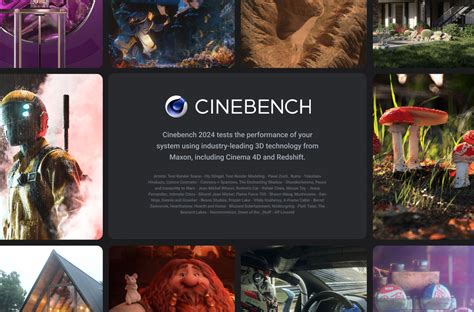 Maxon 发布包含 CPU 和 GPU 测试的 Cinebench 2024 基准测试套件 Notebookcheck cn News