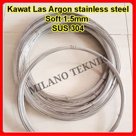 Jual Kawat Las Argon Stainless Steel Soft Mm Shopee Indonesia