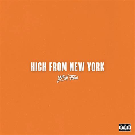 High From New York Song And Lyrics By YSN Flow Spotify