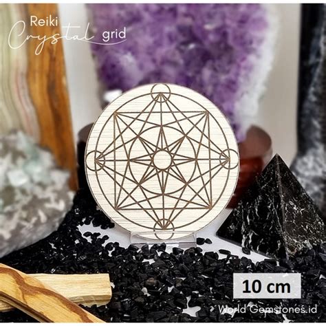 Jual Crystal Grid Reiki Size 10 20 Cm Healing Crystals 1961g