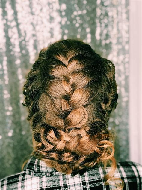 #hair #promhair #promhairstyle #braidedupdo #braids #gorgeous | Hair ...