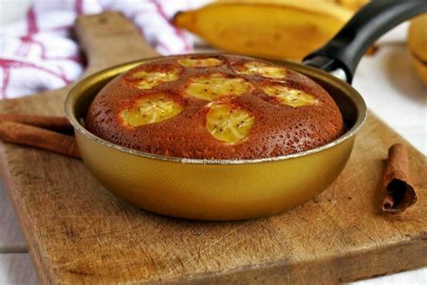 BOLO DE BANANA DE FRIGIDEIRA FIT SEM FARINHA DE TRIGO Receitas