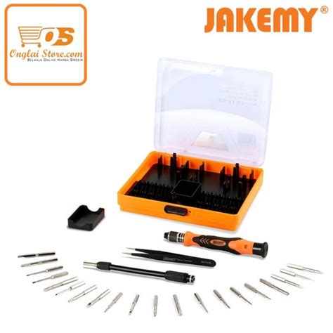 Jual JAKEMY JM 8133 OBENG SET Screwdriver Set JAKEMY JM 8133 23 IN 1