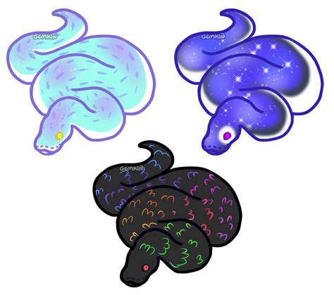 Closed More Sneks By Mortalkakatsuki96 On Deviantart