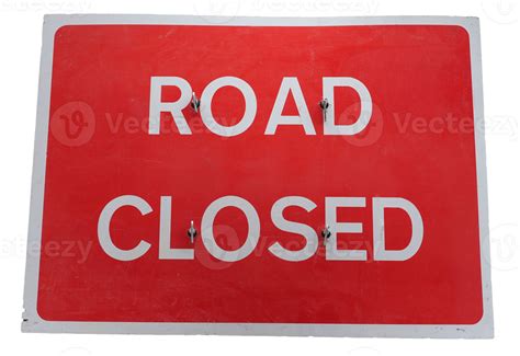 road closed sign transparent PNG 13754837 PNG