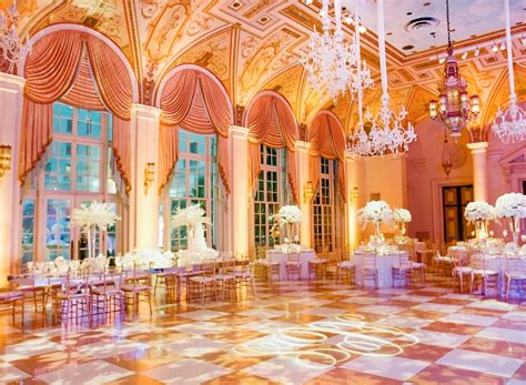 Reception Décor Photos Elegant Ballroom Reception Space Inside Weddings