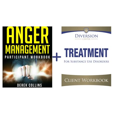 Anger Management Substance Use Workbook Bundle Private Label Books