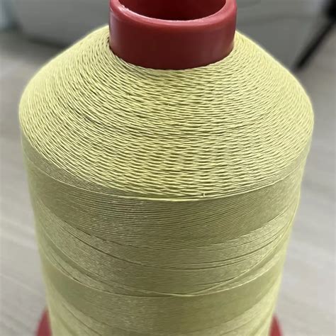 D Fireproof Kevlar Meta And Para Aramid Spun Yarn For Knitting For