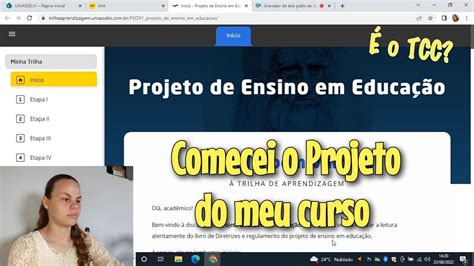 PROJETO DE ENSINO EM EDUCAÇÃO DO CURSO DE PEDAGOGIA NA UNIASSELVI