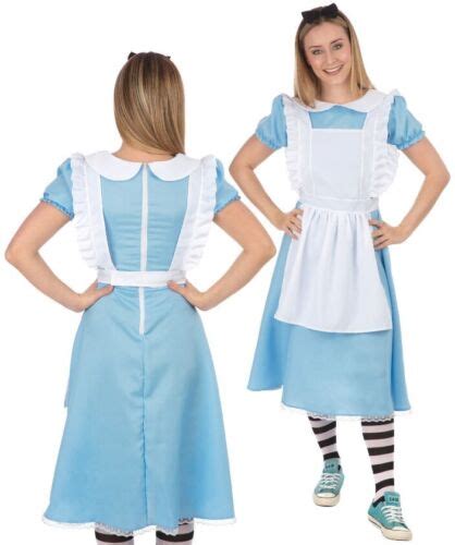 Adult Alice In Wonderland Costume Fairytale Book Character Book Day