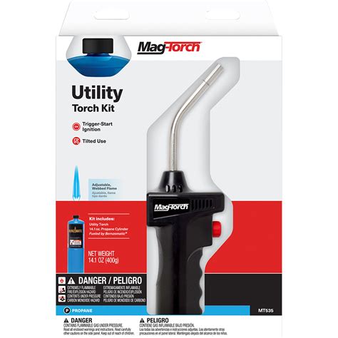 Magtorch Self Lighting Propane Torch Kit — 2 Piece Kit Self Lighting