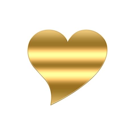 Heart Gold Golden - Free image on Pixabay