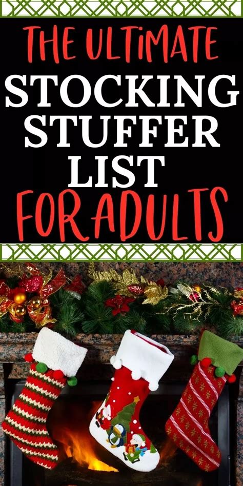 500 Stocking Stuffer Ideas For Adults Artofit