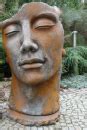 Skulptur Gesicht Frau Aus Steinguss 115 Cm Angels Garden Dekoshop