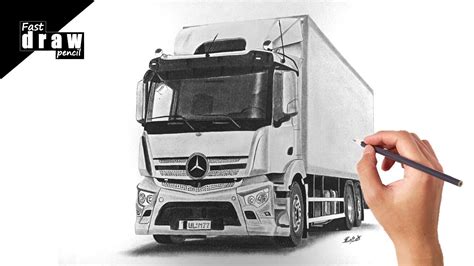 Pencil Drawings Of Trucks