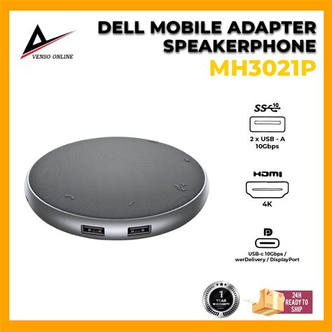 Dell Mobile Adapter Speakerphone Mh P Shopee Malaysia