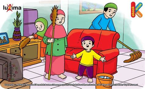 Gambar Kartun Membantu Orang Tua 54 Koleksi Gambar