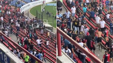 As Fue La Pelea Que Desencaden La Invasi N De Cancha En Quer Taro Vs